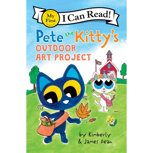 Pete the Kitty's Outdoor Art Project